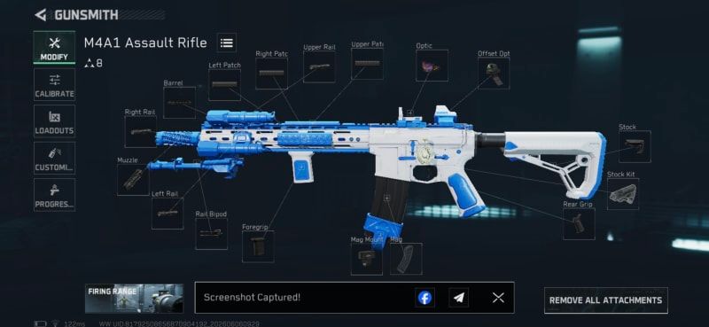 Build screenshot