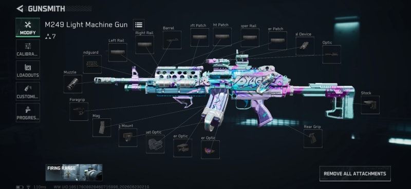 Build screenshot