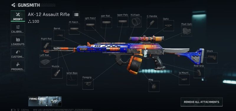 Build screenshot