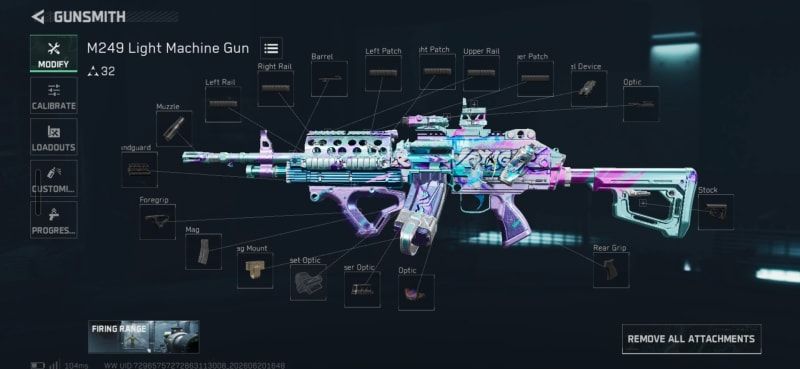 Build screenshot