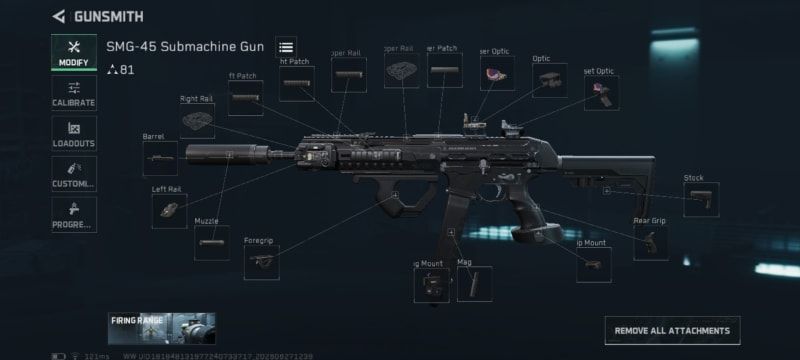 Build screenshot