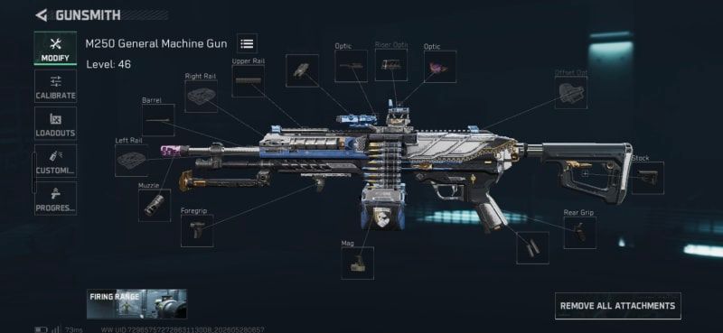 Build screenshot