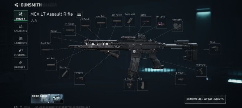 Build screenshot