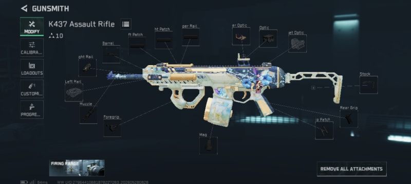 Build screenshot