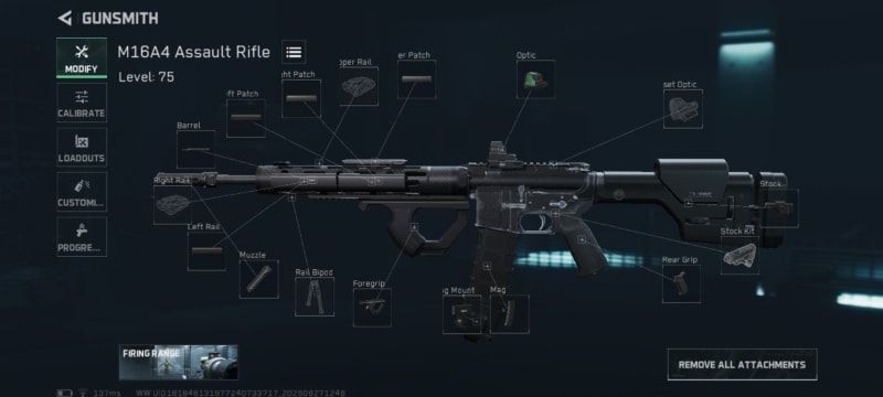 Build screenshot
