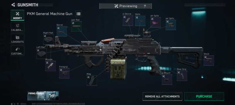 Build screenshot