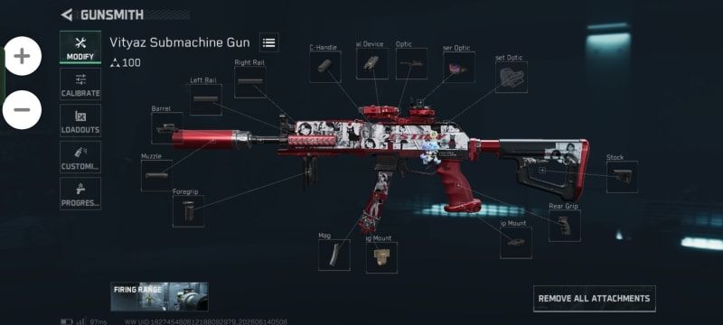 Build screenshot