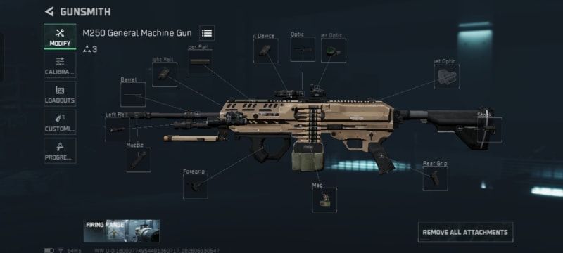 Build screenshot