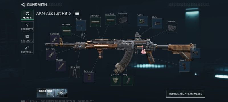 Build screenshot