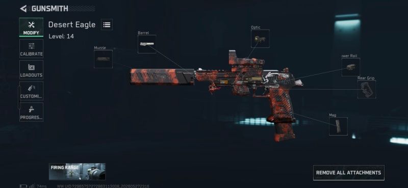 Build screenshot