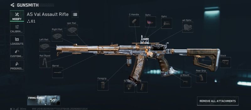 Build screenshot