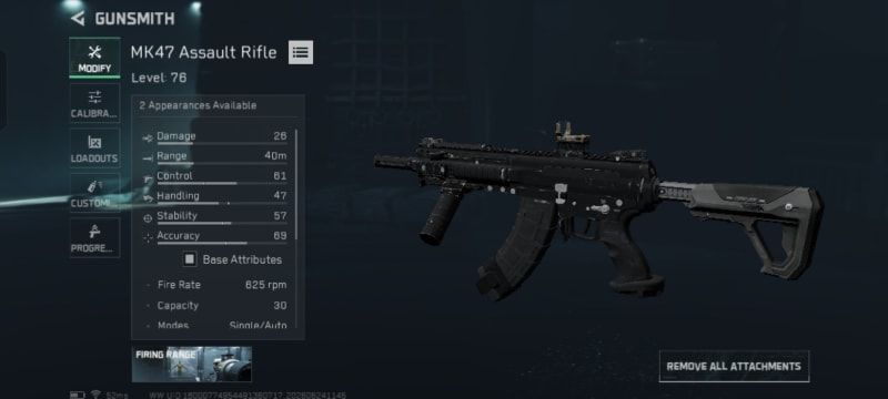 Build screenshot