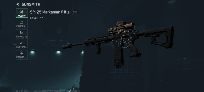 Build screenshot