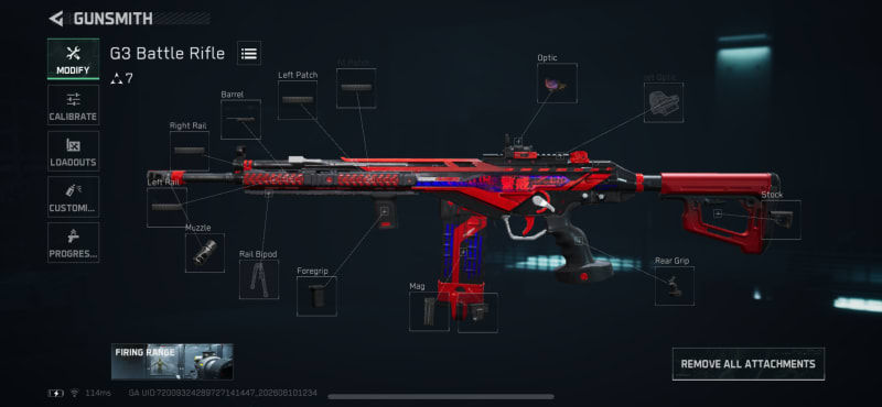 Build screenshot