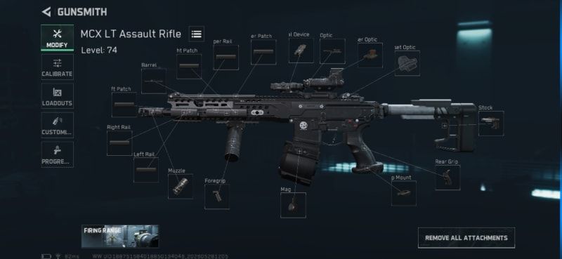 Build screenshot