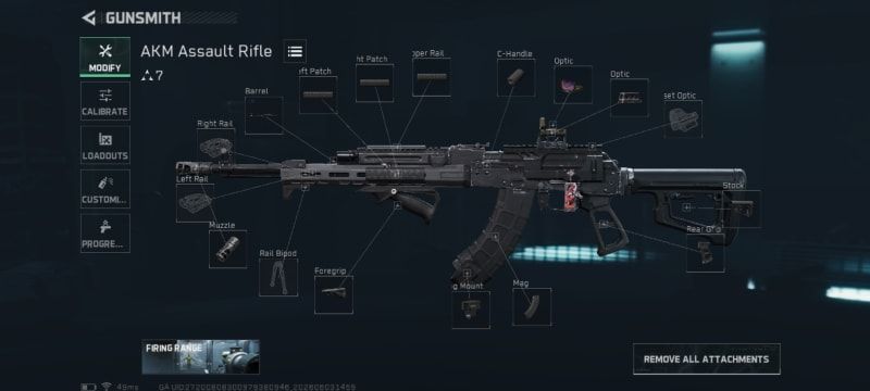 Build screenshot