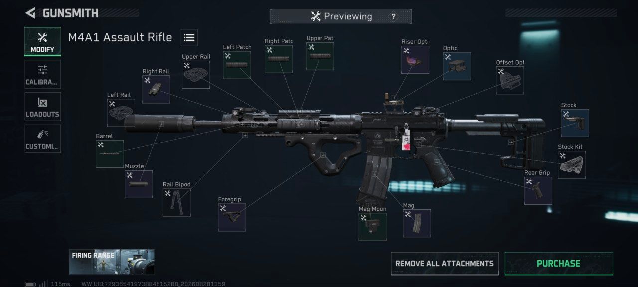Build screenshot