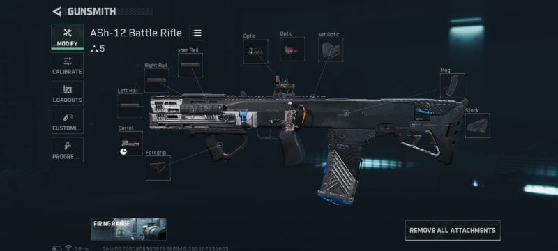 Build screenshot