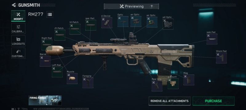 Build screenshot