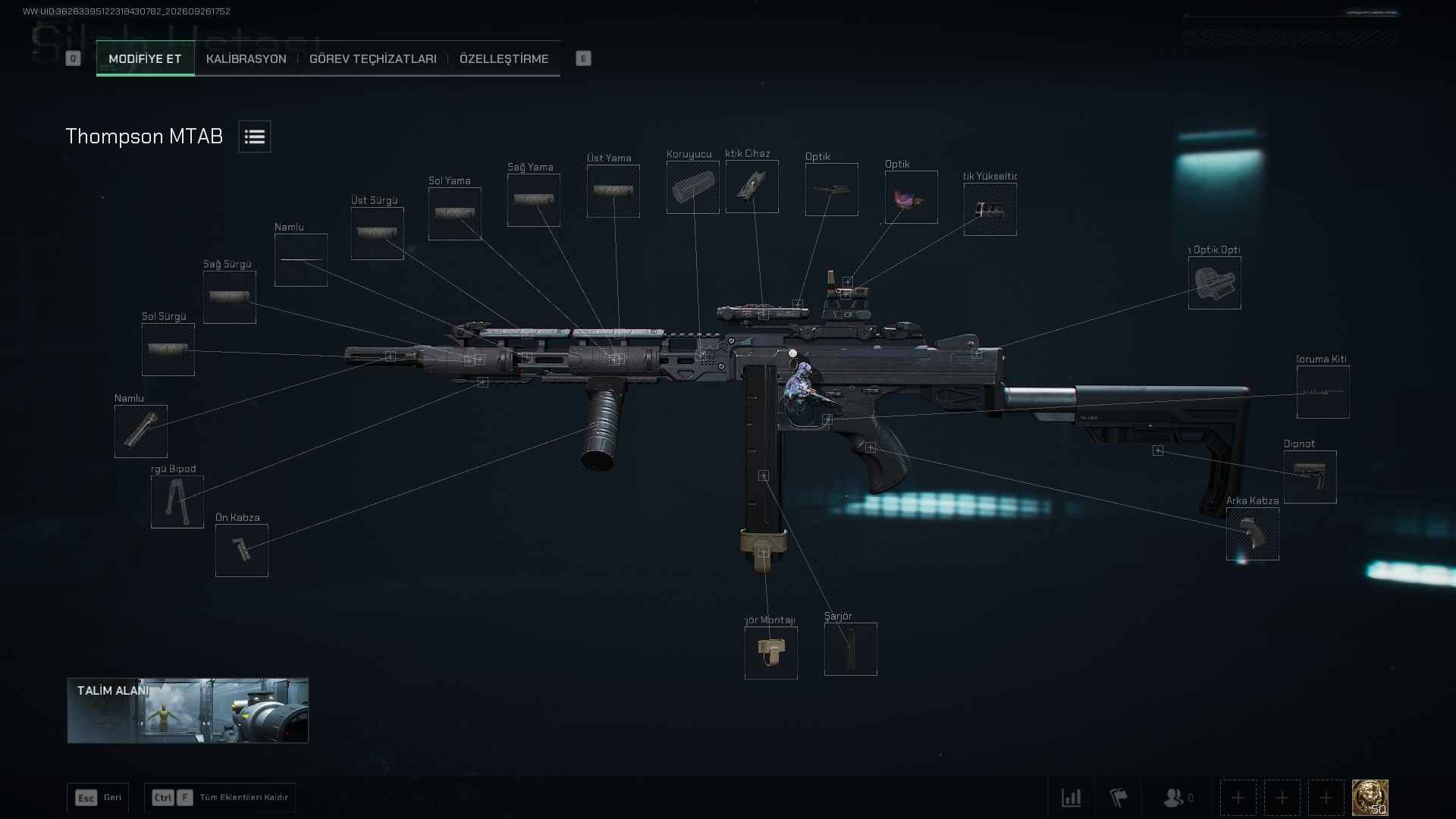 Build screenshot