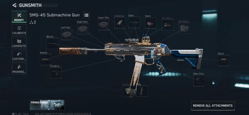 Build screenshot