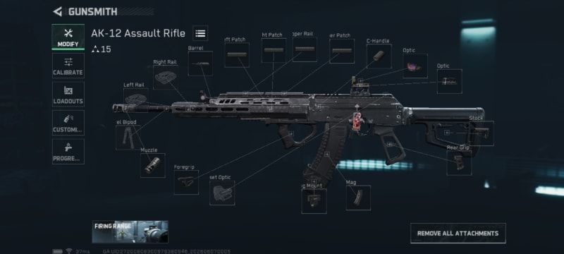 Build screenshot