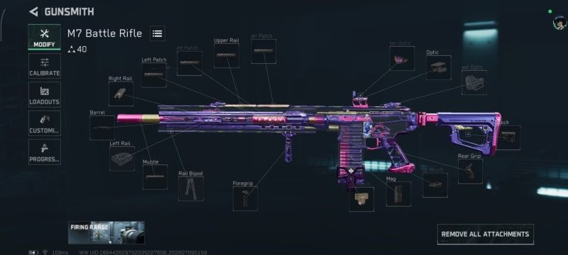 Build screenshot
