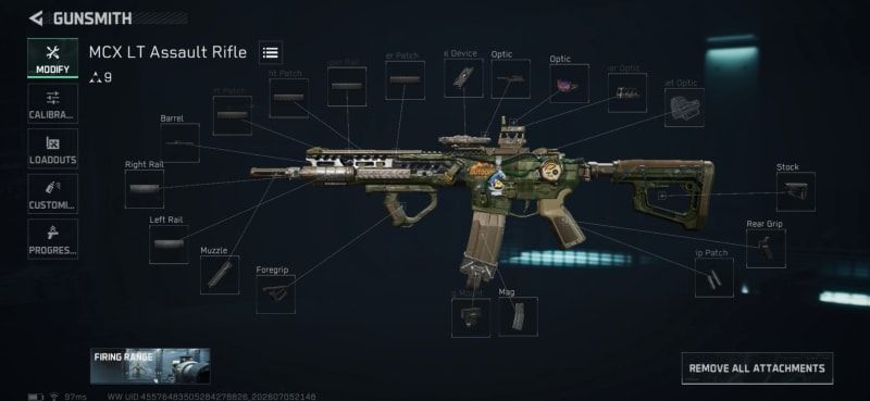 Build screenshot
