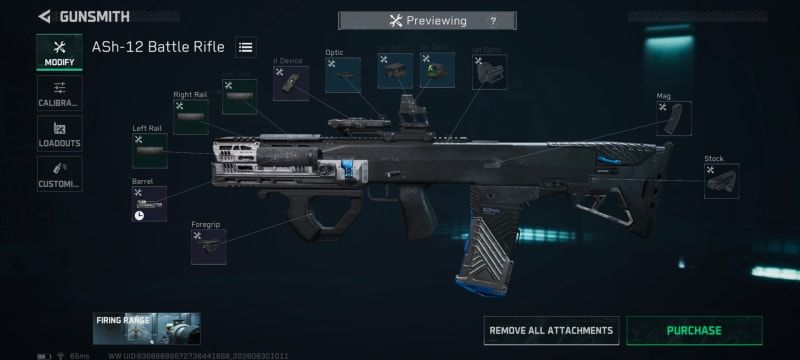 Build screenshot