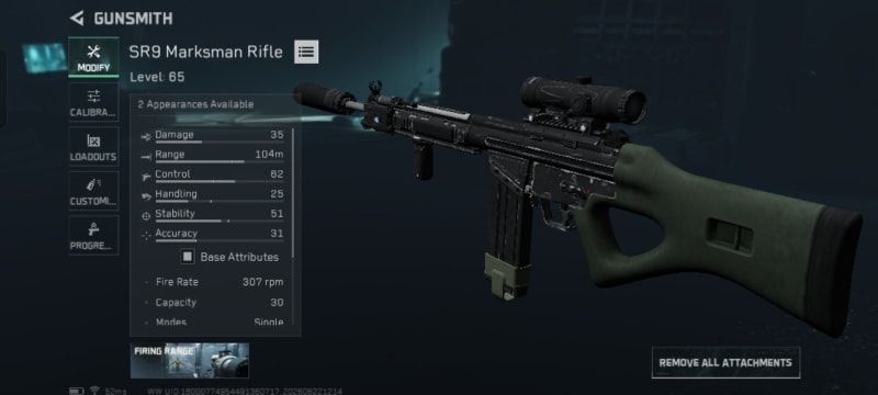 Build screenshot