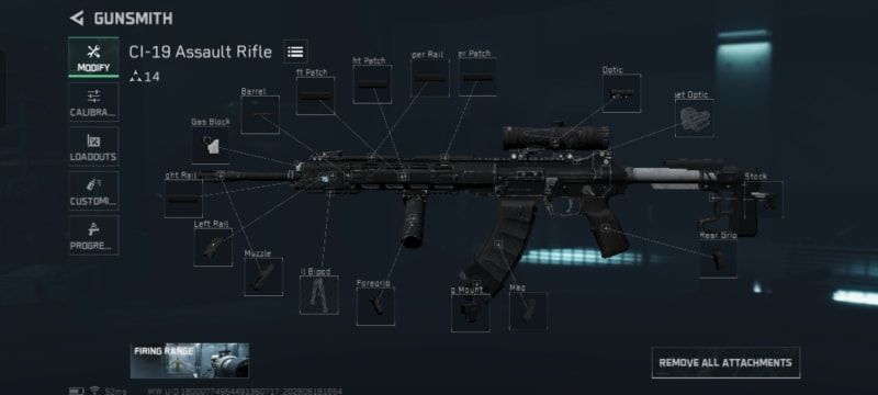 Build screenshot