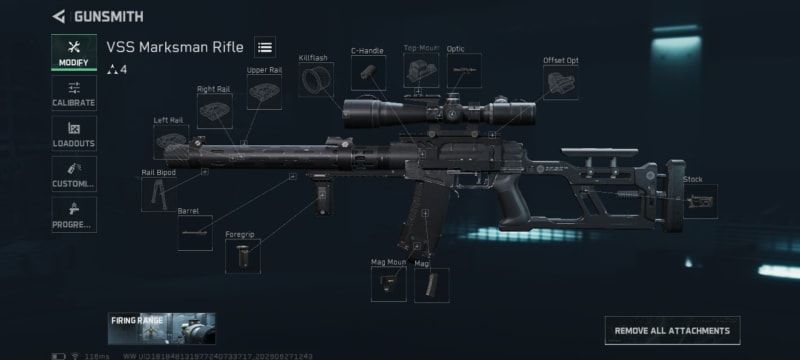 Build screenshot
