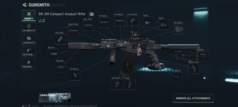 Build screenshot