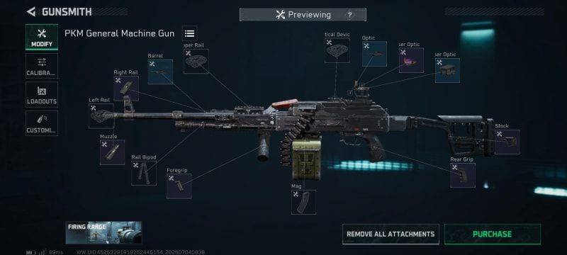 Build screenshot