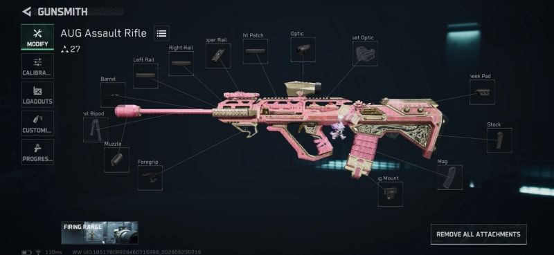 Build screenshot