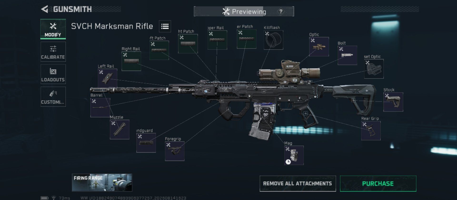Build screenshot