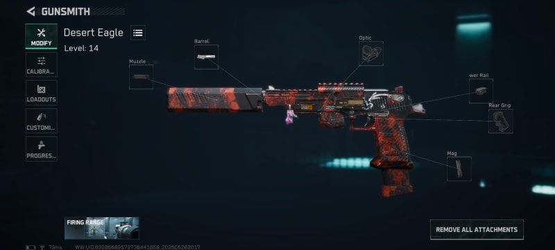 Build screenshot