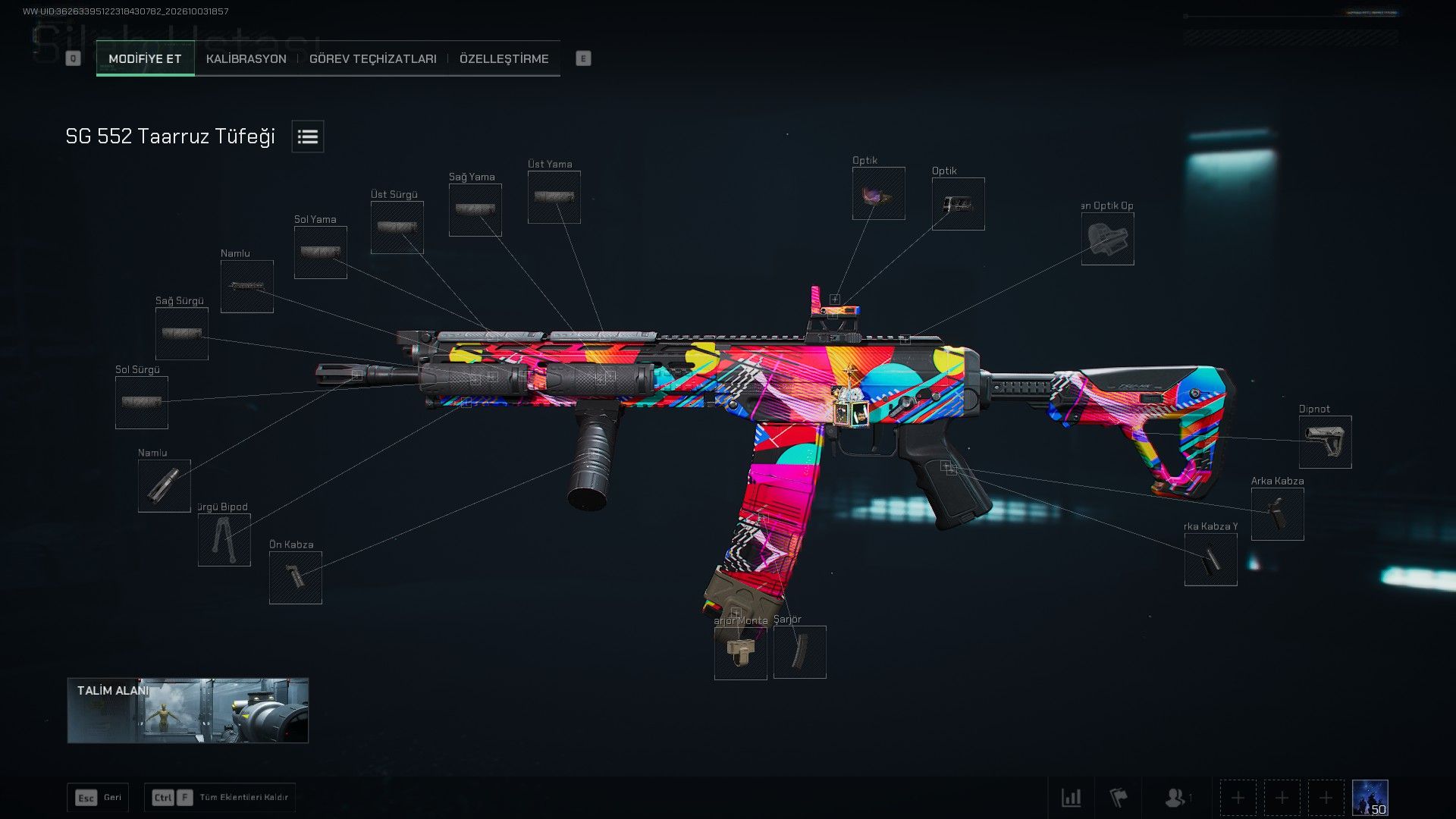 Build screenshot