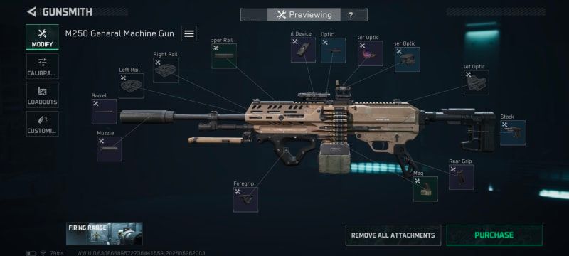 Build screenshot
