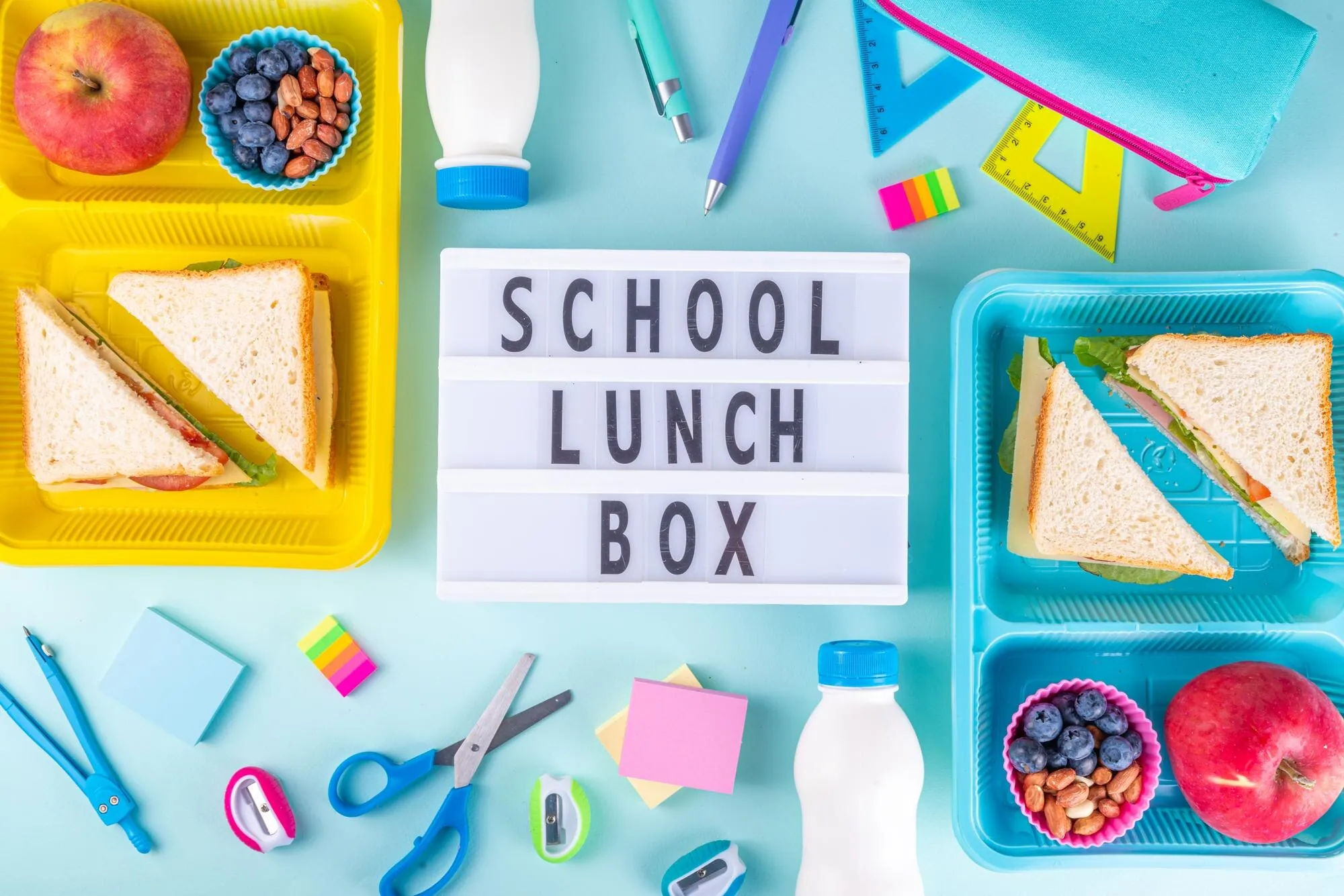 Ideias de lanche escolar para crianças seletivas