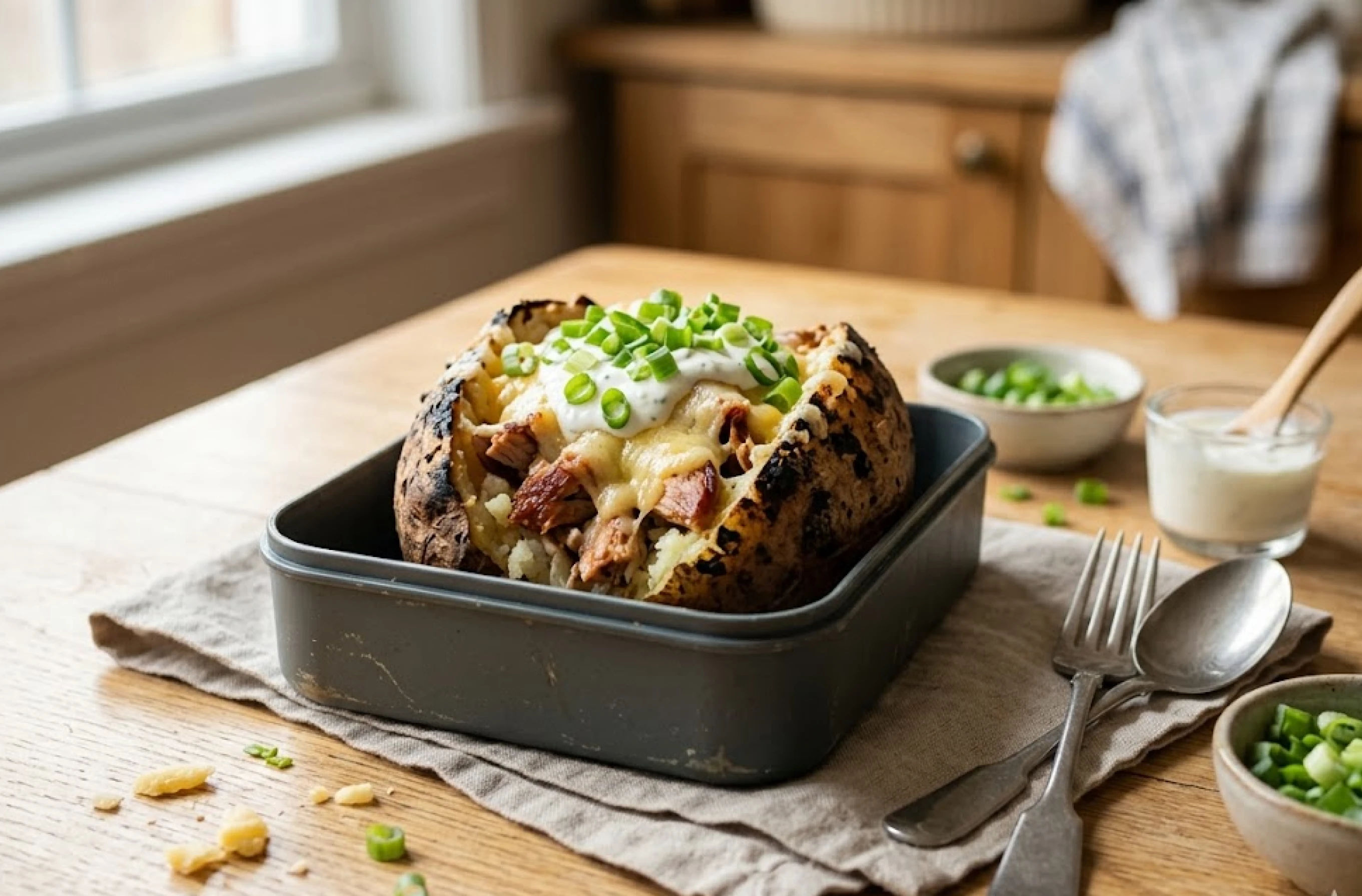 Loaded Baked Potato Lunch Box
