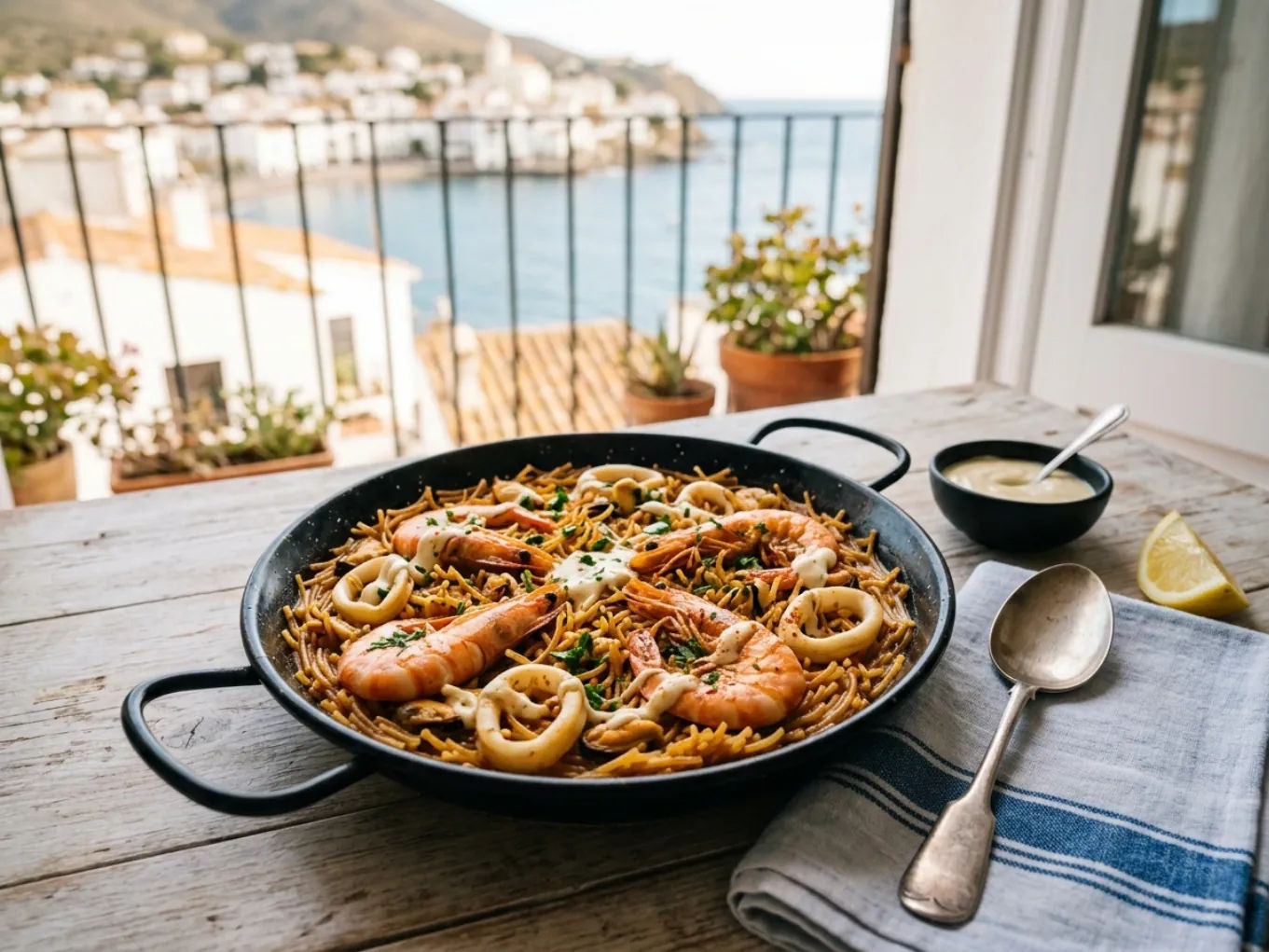 Homemade Fideuà