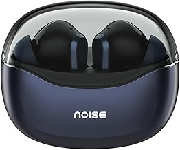 Noise Buds VS601 Wireless Earbuds, Bluetooth Earbuds with 50H Playtime, Quad Mic ENC for Clear Calls, 10mm Drivers, Dual Device Pairing, Transparent Case Design, Deep Bass, BT v5.3 (Cobalt Blue)
