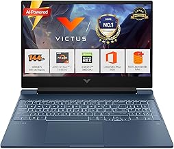 HPSmartchoice Victus, AMD Ryzen 7 7445HS, 6GB RTX 3050, 16GB DDR5(Upgradeable) 512GB SSD, FHD, 144Hz, 300 nits, 15.6''/39.6cm, Win 11, M365* Office24, Blue, 2.29kg, fb3134AX/3120ax, Gaming Laptop