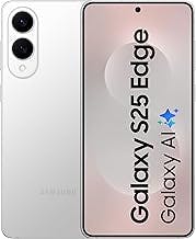 SamsungGalaxy S25 Edge 5G AI Smartphone (Titanium Silver, 12GB RAM, 256GB Storage) | Precision Built with Titanium | Ultra-Sleek and Premium with a 200 MP Camera | Snapdragon 8 Elite for Galaxy