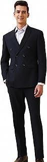 DhingraMens Slim Fit Double Brested 2pcs Suit