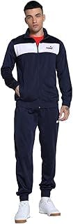 PUMAMen's Polyster Active Tracksuit | Lightweight Polyester Full-Zip Jacket & Track Pants Set for Men