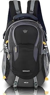 WesleySpartan Unisex Travel Hiking Laptop Bag fits Upto 17.3 inch with Raincover and Internal Organiser Backpack Rucksack College Backpack