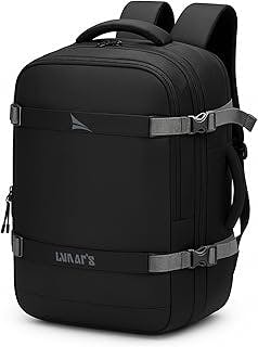 Lunar's45L Laptop Backpack with Anti-Theft Pocket | Foam Padded Weekender Travel Laptop Backpack | Laptop Bag 16 Inch | Travel Weekender College School bag for boys | Office bag for man