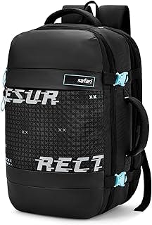 SafariWeekender 45L Large size Travel Laptop Backpack Bag for Man and Women with suitcase compartment, Ideal for Office Use/Work Trips, Large School/College Bags for boys & girls, Color-Black